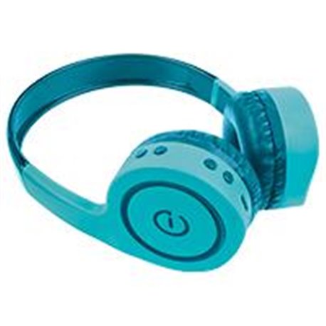 AUDÍFONOS ON-EAR INALAMBRICOS MANOS LIBRES CON BT FM SD 3.5MM EASY LINE BY PERFECT CHOICE VERDE
