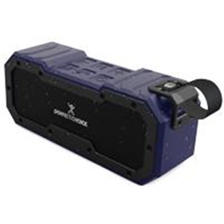BOCINA INALÁMBRICA BLUETHOOTH SUMERGIBLE IPX67 FM OUTDOORS PRO AZUL/NEGRO