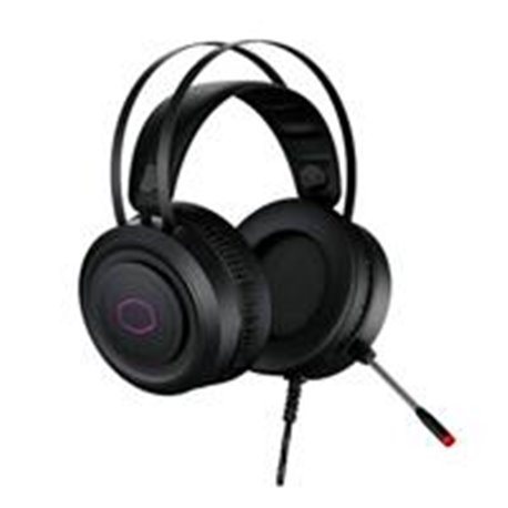 AUDIFONOS DE DIADEMA CON MICROFONO COOLER MASTER CH-321 USB MICROFONO FLEXIBLE RGB PC GAMER