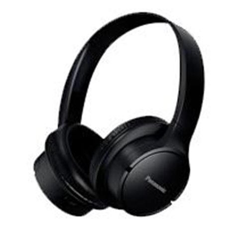 AUDIFONOS BLUETOOTH TIPO DIADEMA (ON-EAR) PANASONIC RB-HF520BPUK, COLOR NEGRO, FUNCION MANOS LIBRES/MICROFONO, 50 HORAS DE REPRO