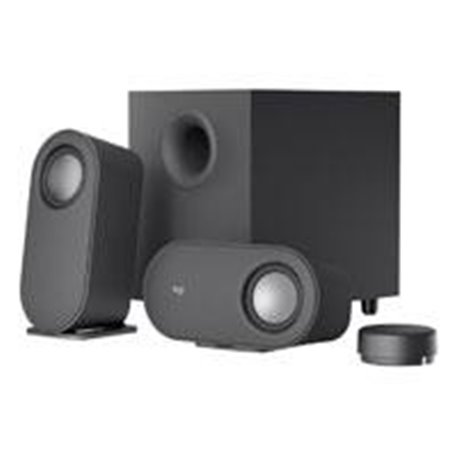 BOCINA LOGITECH Z407 2.1 BLUETOOTH CON CONTROL INALAMBRICO PARA COMPUTADORA, BLUETOOTH, MICRO USB, 3.5MM