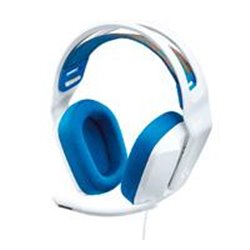 AUDIFONOS GAMING TIPO DIADEMA LOGITECH G335 WHITE ALAMBRICO 3.5MM SUPER LOGERO 240G PC, XBOX, PLAYSTATION, NINTENDO, SWITCH, DIS