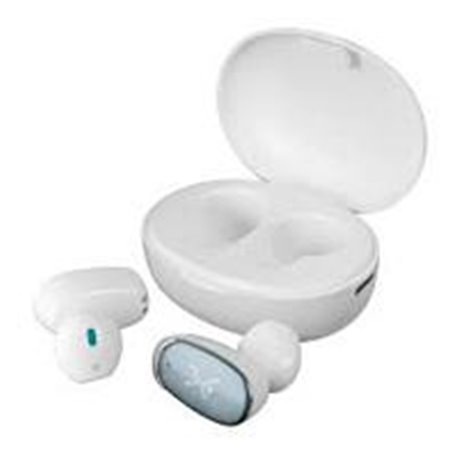 AUDÍFONOS BLUETOOTH TWS SHELL PERFECT CHOICE BLANCO