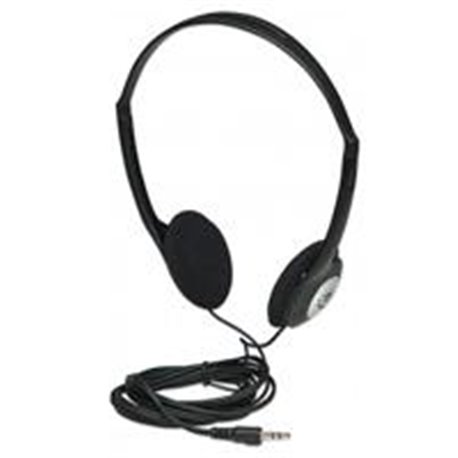 AUDIFONOS DIADEMA MANHATTAN AJUSTABLE ESTEREO ACOLCHONADO 3.5MM