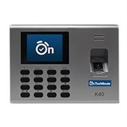 ON THE MINUTE 4.5 SQL K40 TERMINAL HUELLA/RFID/USB - EMPLEADOS ILIMITADOS