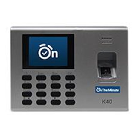 ON THE MINUTE 4.5 SQL K40 TERMINAL HUELLA/RFID/USB - EMPLEADOS ILIMITADOS