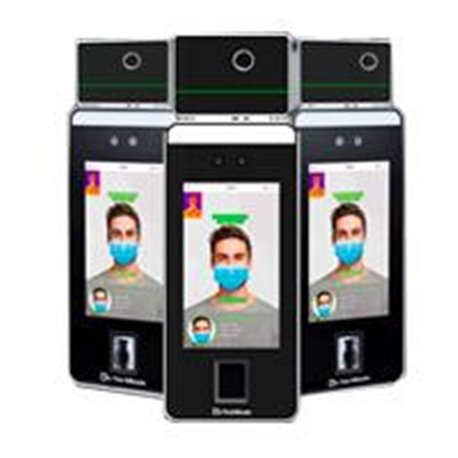 ON THE MINUTE 4.5 SQL NS FACE TI TERMINAL TERMÓMETRO/RECONOCIMIENTO FACIALCON CUBREBOCAS/HUELLA DIGITAL ILIM EMPLEADOS