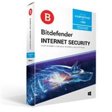 BITDEFENDER INTERNET SECURITY, 5 USUARIO 1 AÑO DE VIGENCIA (CAJA)