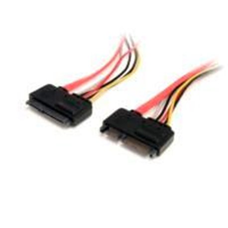 CABLE DE 30CM DE EXTENSIÓN SATA DE 22 PINES - SERIAL ATA MACHO - SATA HEMBRA - STARTECH.COM MOD. SATA22PEXT