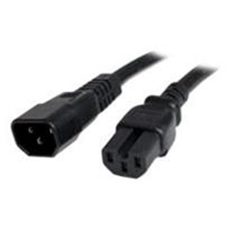 CABLE 91CM 14 AWG ADAPTADOR JUMPER BRIDGE IEC C14 A IEC C15 PARA SERVIDOR UPS - STARTECH.COM MOD. PXTC14C153