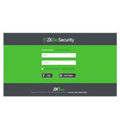 LICENCIA ZKTECO ZKBS-VIS-P10 PARA GESTIóN DE VISITAS PARA BIOSECURITY / 20 000 VISITAS POR MES / 10 SITIOS DE REGISTRO / VITALIC