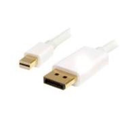 CABLE ADAPTADOR DE 2M DE MONITOR MINI DISPLAYPORT 1.2 MACHO A DP MACHO - 4K CON SOPORTE HBR BLANCO - STARTECH.COM MOD. MDP2DPMM2