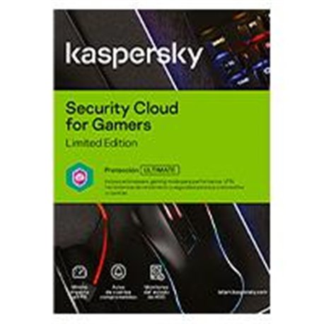 ESD KASPERSKY SECURITY CLOUD FOR GAMERS / 3 USUARIOS/ 1 AÑO / DESCARGA DIGITAL