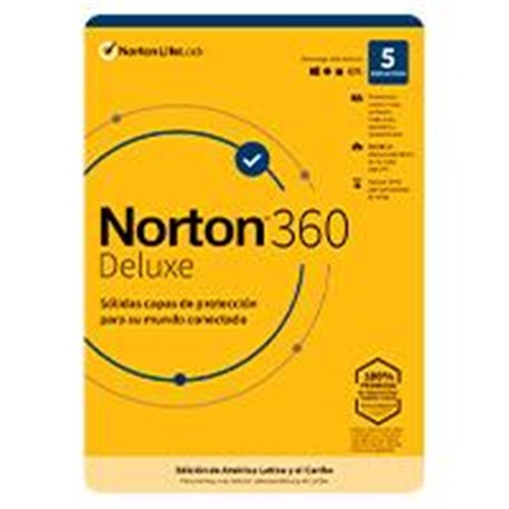 ESD NORTON 360 DELUXE / TOTAL SECURITY/ 5 DISPOSITIVOS/ 2 AÑOS / DESCARGA DIGITAL