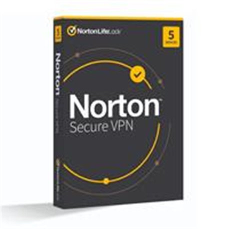 ESD NORTON WIFI VPN PRIVACIDAD SEGURA 5 DISPOSITIVOS 1 AÑO/ENTREGA ELECTRONICA