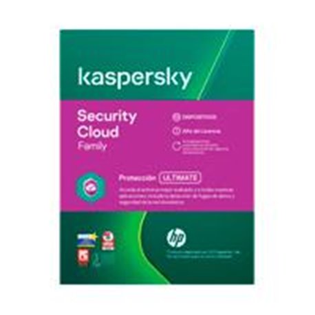 HPI CONSUMO ANTIVIRUS KASPERSKY SECURITY CLOUD FAMILY 10 DISPOSITIVOS - 1 AÑO
