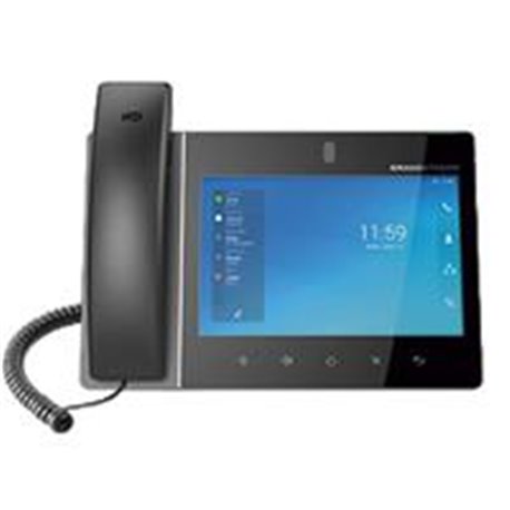 TELEFONO IP ANDROID DE VIDEOCONFERENCIA GIGABIT CON 16 CUENTAS SIP,PANTALLA TACTIL CAPACITIVA DE 8 PULGADAS,CAMARA 2MEGAPIXELES,