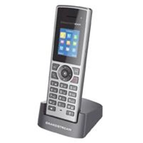 TELEFONO INALAMBRICO DECT PARA ESTACION BASE, 10 CUENTAS SIP, AUDIO HD, PANTALLA A COLOR 1.8,ALTA VOZ, BOTON PUSH TO TALK