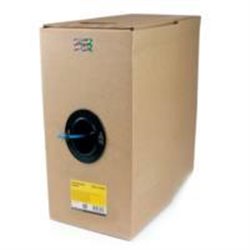 ROLLO BOBINA DE 304.8M DE CABLE DE RED SÓLIDO BULK A GRANEL UTP CAT6 AZUL CERTIFICADO CMR (RISER) RJ45 - STARTECH.COM MOD. WIR6C