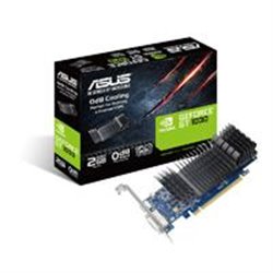 TARJETA DE VIDEO ASUS NVIDIA GT1030/PCIE X16 3.0/2GB DDR5/HDMI/DVI/BAJO PERFIL/GAMA BASICA