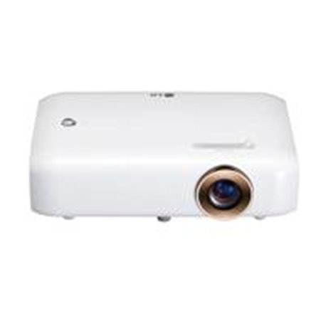 VIDEOPROYECTOR PORTATIL LED LG PH510P 550 ANSILUMENES HD 1280X720, HASTA 100 PULGADAS, HDMI(1) VGA(1) COMP(1) USB(1) ANTENARF(1)