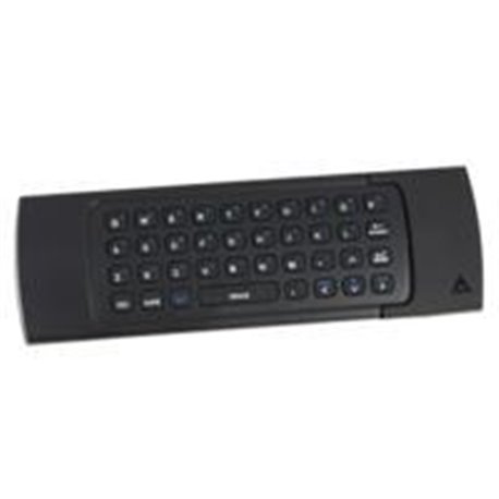 CONTROL REMOTO PARA PANTALLA SMART TV AIR MOUSE CON TECLADO ANDROID TV NEGRO FARAWAY COLOR NEGRO AC-927000