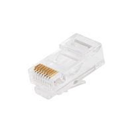 PLUG RJ45 CAT 5E GHIA UTP 100 PZAS // BOLSA