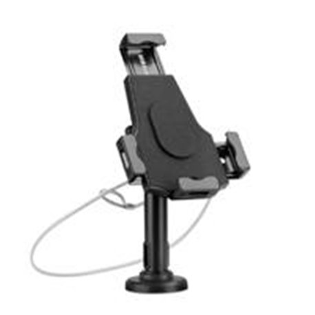 SOPORTE PARA TABLET O IPAD 2 EN 1, SOPORTE DE ESCRITORIO CON CERRADURA Y SOPORTE DE MONTAJE EN PARED