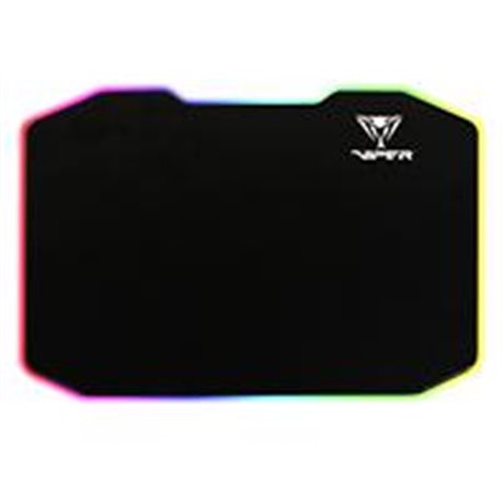 MOUSE PAD GAMING VIPER ILMINACION LED 35.35 X 24.27 CM BASE DE GOMA ANTIDESLIZANTE USB