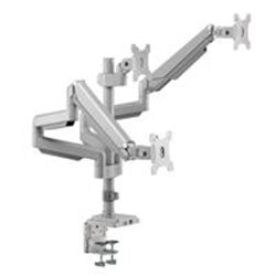 SOPORTE DOBLE TRIPP-LITE (DDR1730TAL) BRAZOS FLEXIBLES PARA TRES PANTALLAS PLANAS DE 17 A 30.