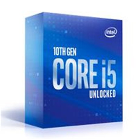 PROCESADOR INTEL CORE I5-10600K S-1200 10A GEN /4.1 - 4.8 GHZ /CACHE 12MB /6 CORES /GRAFICOS UHD 630 /VPRO /SIN DISIPADOR /GAMER