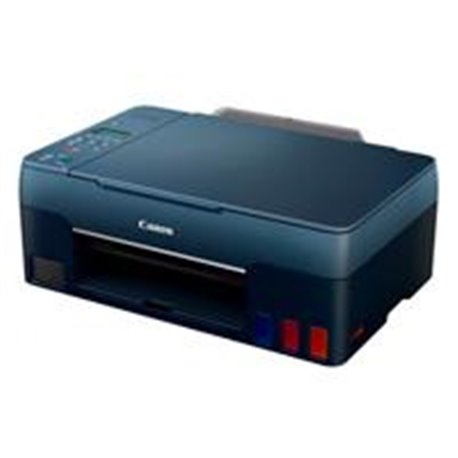 MULTIFUNCIONAL CANON PIXMA G3160 NAVY, COLOR, TINTA CONTINUA, 11 IPM B/N A COLOR 6 IPM, WIFI, BANDEJA 100 HOJAS, CONSUMIBLE GI-1