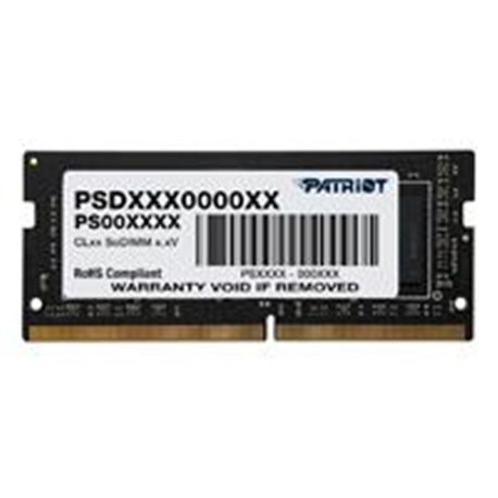 MEMORIA PATRIOT SIGNATURE SODIMM DDR4 16GB (1X16GB) 2666MHZ CL19 260PIN 1.2V P/LAPTOP