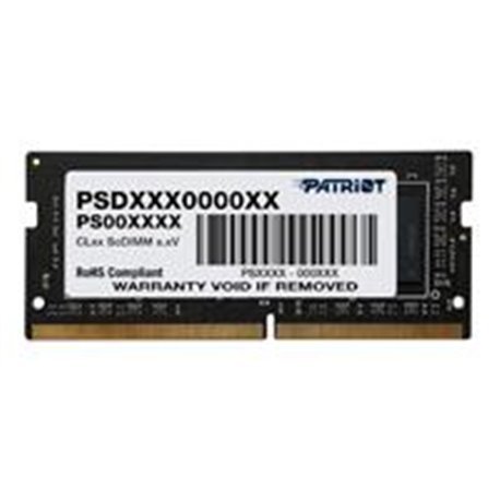 MEMORIA PATRIOT SIGNATURE SODIMM DDR4 16GB (1X16GB) 3200MHZ CL22 260PIN 1.2V P/LAPTOP