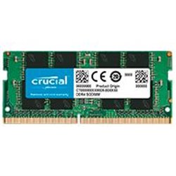 MEMORIA CRUCIAL SODIMM DDR4 16GB 3200MHZ CL22 256 PIN 1.2V P/LAPTOP