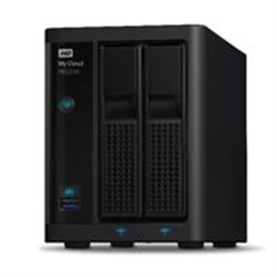 NAS WD MY CLOUD PR2100 12TB/CON 2 DISCOS DE 6TB/2BAHIAS/INTEL PENTIUM N3710 1.6GHZ/4GB/2ETHERNET/2USB3.0/RAID 0-1