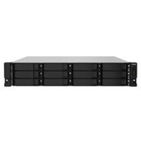 NAS QNAP TS-1232PXU-RP-4G /FUENTE REDUNDANTE/ 12 BAHIAS SATA HDD 3,5/RACK 2U/NUCLEO CUADRUPLE 1.7 GHZ/4GB DDR4 UDIMM HASTA 16GB/