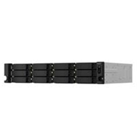 NAS QNAP TS-1264U-RP-4G/FUENTE REDUNDANTE/ 12 BAHIAS SATA HDD 3,5/RACK 2U/NUCLEO CUADRUPLE 2.0 GHZ/4GB DDR4 HASTA 16GB/2 PTO 2,5