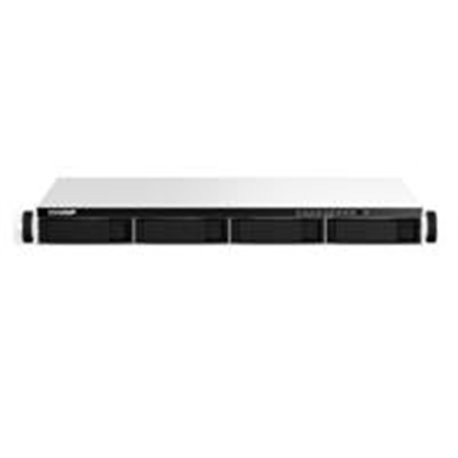 NAS QNAP TS-464EU-4G/4 BAHIAS SATA HDD 3,5/ RACK 1U/NUCLEO CUADRUPLE 2.0 GHZ/4GB DDR4 HASTA 16GB/2 PTO 2,5 LAN GBE/ USB 3.2 X2 /