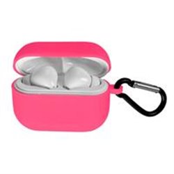 AUDIFONOS TWS TECHZONE SMV201 PORTA AUDIFONOS COLOR ROSA