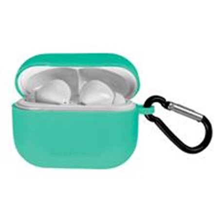 AUDIFONOS TWS TECHZONE SMV204 PORTA AUDIFONOS COLOR VERDE ACUA