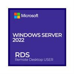 ACCESO PARA UN USUARIO REMOTO DESKTOP PARA WINDOWS SERVER 2022 LICENCIAMIENTO DELL (VERSION FISICA), ES NECESARIO TENER UNA CAL 