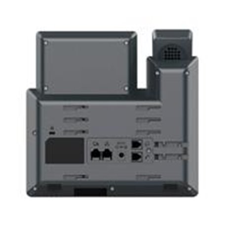 TELEFONO IP 2 PUERTOS DE RED GIGABIT, PANTALLA LCD RETROILUMINADA DE 132X64, 10 TECLAS BLF CONFIGURABLES,  SOPORTE DE EHS, NO PO
