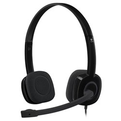 DIADEMA CON MICROFONO LOGITECH H151 3.5MM PC/MAC/LINUX/ANDROID