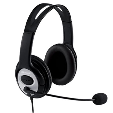 AUDIFONO DIADEMA ALAMBRICO MICROSOFT LIFECH.LX3000 USB C/MICROFONO JUG-00013