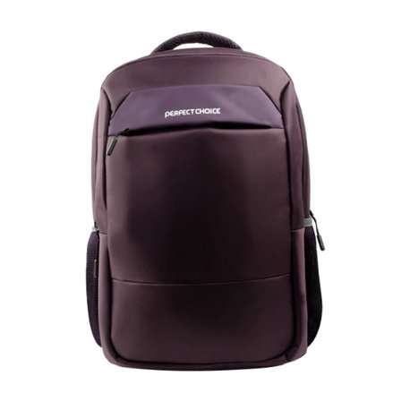 MOCHILA PERFECT CHOICE PARA LAPTOP 15.6 DE POLIESTER FEARLESS MORADA PC-083924