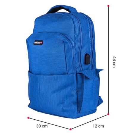 MOCHILA TECHZONE COURAGE AZUL 15.6 TZ21LBP10