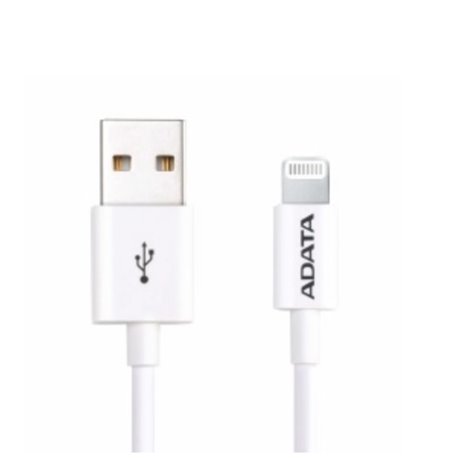 CABLE ADATA USB/ LIGHTNING PORT 1M BLANCO