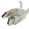 CABLE USB EXTENSION 4.5M PLATA
