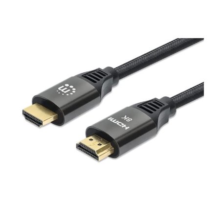 CABLE MANHATTAN HDMI 2.1 TEXTIL M-M 1M 8K 60HZ